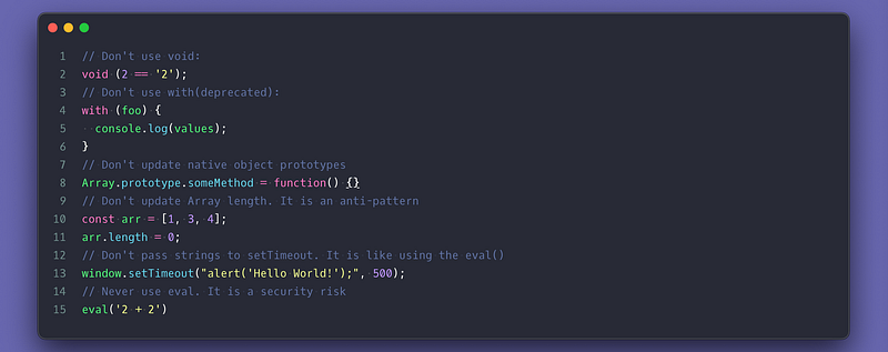 Illustration for “50 JavaScript Best Practice Rules to Write Better Code”